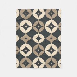 Couverture Polaire Modèle Floral géométrique - Couvertures, Décor Mai