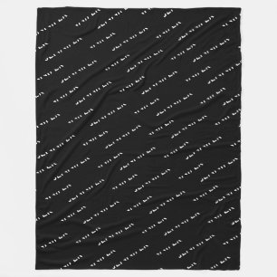 Couverture Polaire Moderne Extravagant Vous L'Appelez Personnalisé No