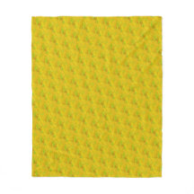 Moderne motif floral jaune palme doré