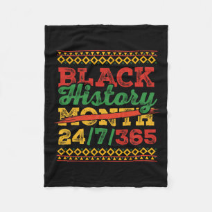 Couverture Polaire Mois de l'histoire des Noirs 247365 Hommes Femmes