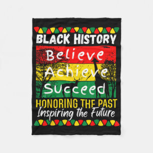 Couverture Polaire Mois de l'histoire des Noirs Croire Réussir Réussi