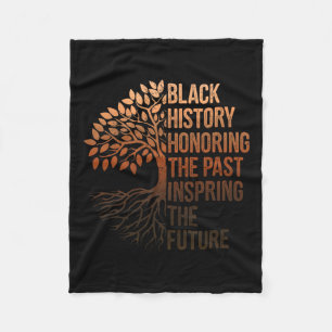 Couverture Polaire Mois de l'histoire des Noirs honorant le passé Ins