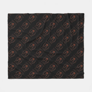 Couverture Polaire Molon Labe Spartan Warrier Mask Laurels Cast