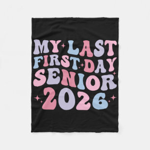 Couverture Polaire Mon dernier premier jour Cl de 2026 Senior Retour