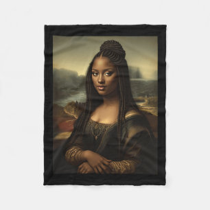 Couverture Polaire Mona Lisa noire Histoire des Noirs américains Mon