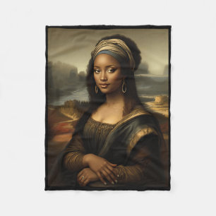 Couverture Polaire Mona Lisa noire Histoire noire américaine Mon