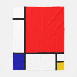 Couverture Polaire Mondrian 1