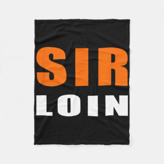 Couverture Polaire Monsieur Loin Funny Sirloin Steak Trump Meme Blagu
