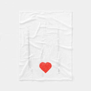 Couverture Polaire Monsieur volez votre cœur Mignon Joyeuse Saint-Val