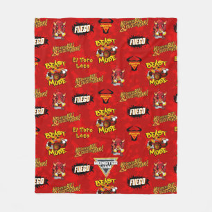 Couverture Polaire Monster Jam El Toro Féroce