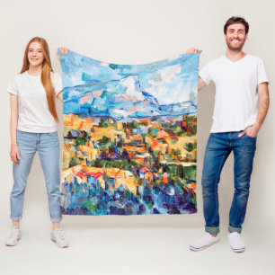 Couverture Polaire Mont Sainte-Victoire, Paul Cezanne