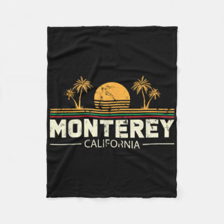 Couverture Polaire Monterey California Cadeau Pour Un Amoureux De Pla