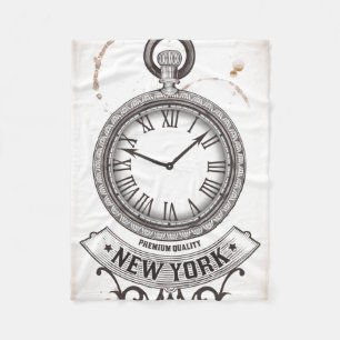 Couverture Polaire Montre de poche New York
