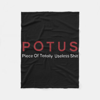 Couverture Polaire Morceau de Potus totalement inutile