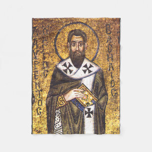 Couverture Polaire Mosaïque de saint Basile le Grand