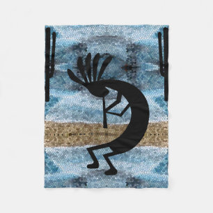 Couverture Polaire Mosaïque du sud-ouest du désert Kokopelli Petit