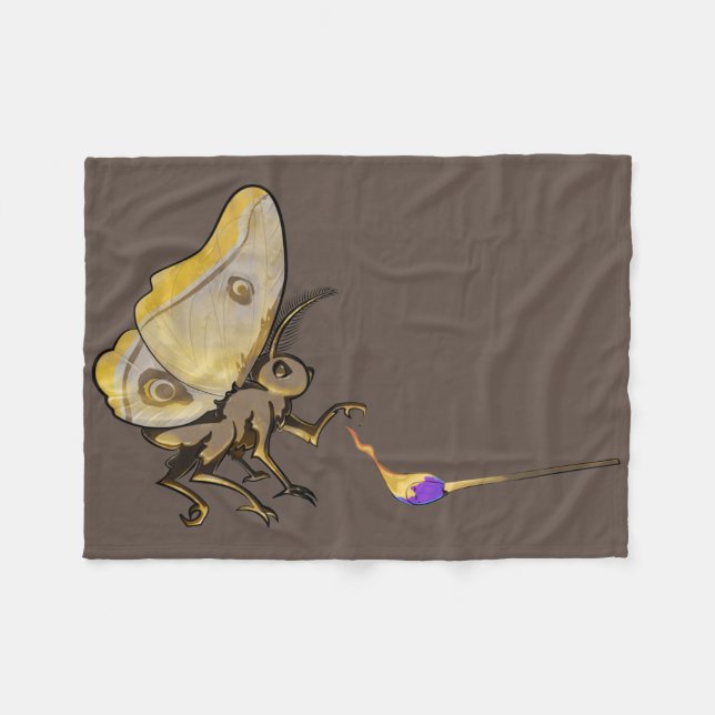 Couverture Polaire Moth (Devant (Horizontal))
