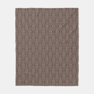 Couverture Polaire Motif 6 de damassé