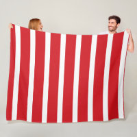 Motif à rayures rouges et blanches