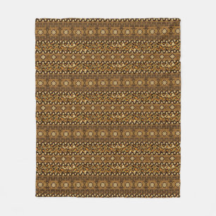 Couverture Polaire Motif africain de peau de guépard