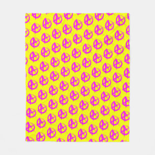 Couverture Polaire Motif anarchique