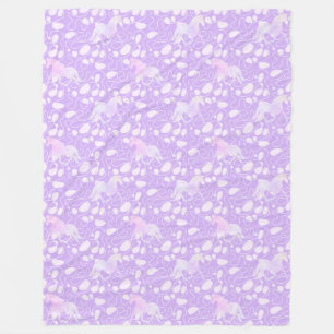 Couverture Polaire Motif animal cool - Cheval Silhouette 3
