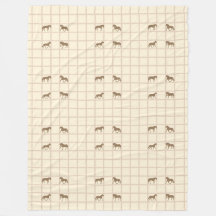 Motif animal cool - Grille Formes Chevaux 1