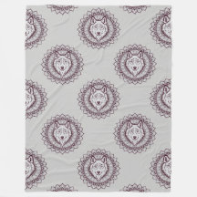 Motif animal cool - Wolf Head Mandala 1