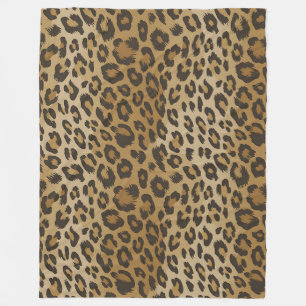 Couverture Polaire Motif animal Jaguar