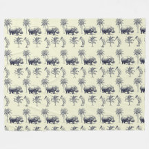 Motif botanique du fleuve Nil