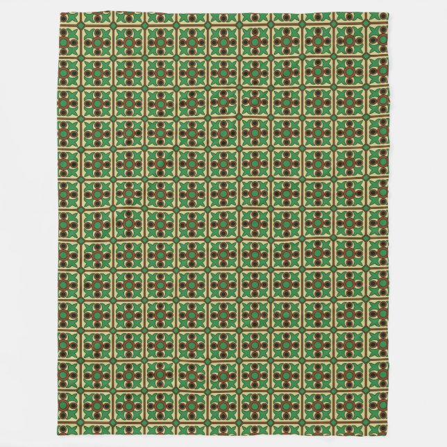 Couverture Polaire Motif byzantin (Devant)