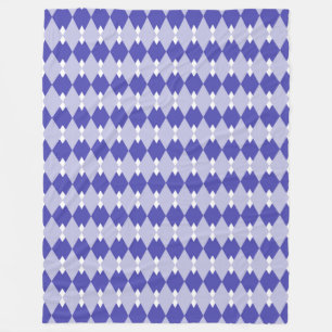 Couverture Polaire Motif carreaux Argyle_4A46B0
