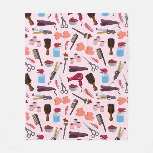 Couverture Polaire motif couture KIT (Devant)