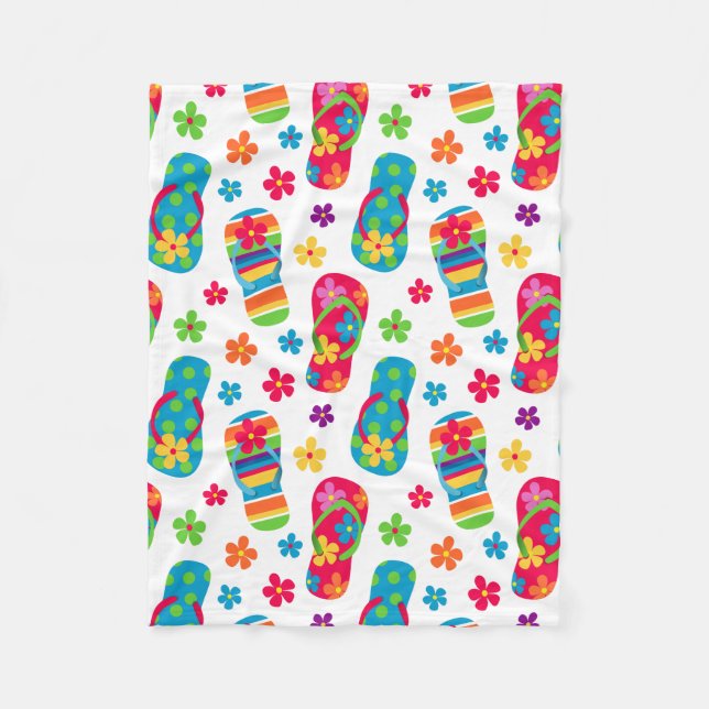 Couverture Polaire Motif de bascules électroniques (Devant)