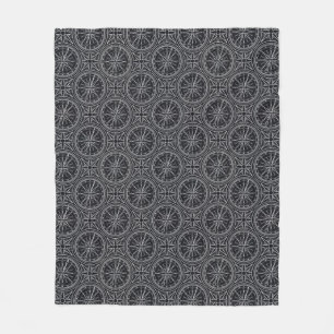Couverture Polaire Motif de boussole de rose de vent