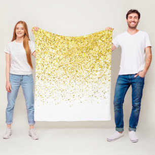 Couverture Polaire Motif de dégradé de rayonnement 1