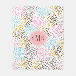 Couverture Polaire motif de démarrage Abstrait