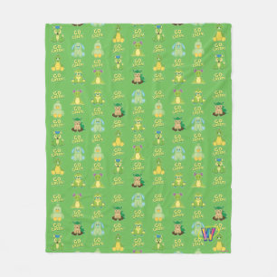 Couverture Polaire Motif de devenez écolo de Webkinz