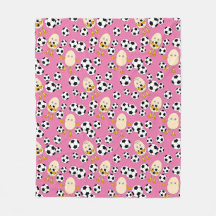 Couverture Polaire Motif de football Egghead