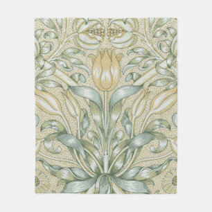 Couverture Polaire Motif de grenade antique William Morris Lily