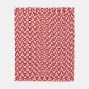 Couverture Polaire Motif de Japonais