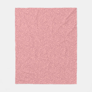 Couverture Polaire Motif de Kawaii avec les gâteaux mignons