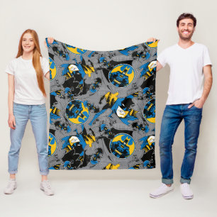 Couverture Polaire Motif de lancer à fond Batman