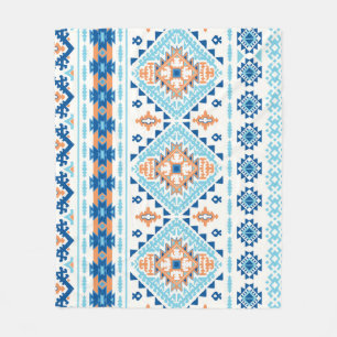 Couverture Polaire Motif de l'ornement de la tribu indienne