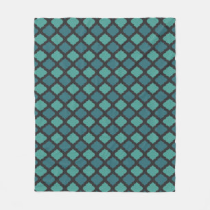Couverture Polaire Motif de mosaïque dans le style arabe