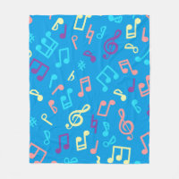 Motif de notes musicales