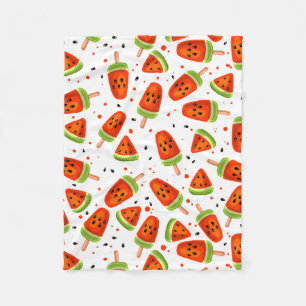 Couverture Polaire Motif de pastèque