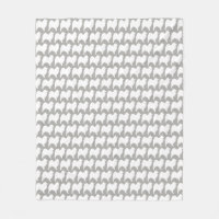 Motif de silhouettes de Samoyed