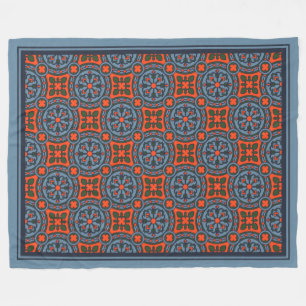 Couverture Polaire Motif de style médiéval