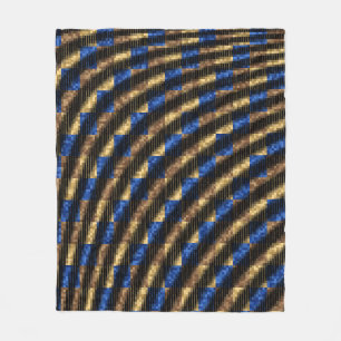 Couverture Polaire Motif de tapis persan
